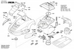 Bosch 3 600 HA2 200 Indego 1300 Autonomous Lawnmower 230 V / Eu Spare Parts